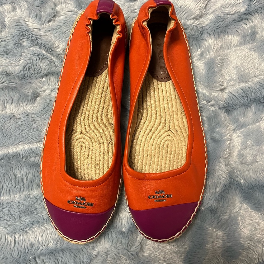 Coach flats